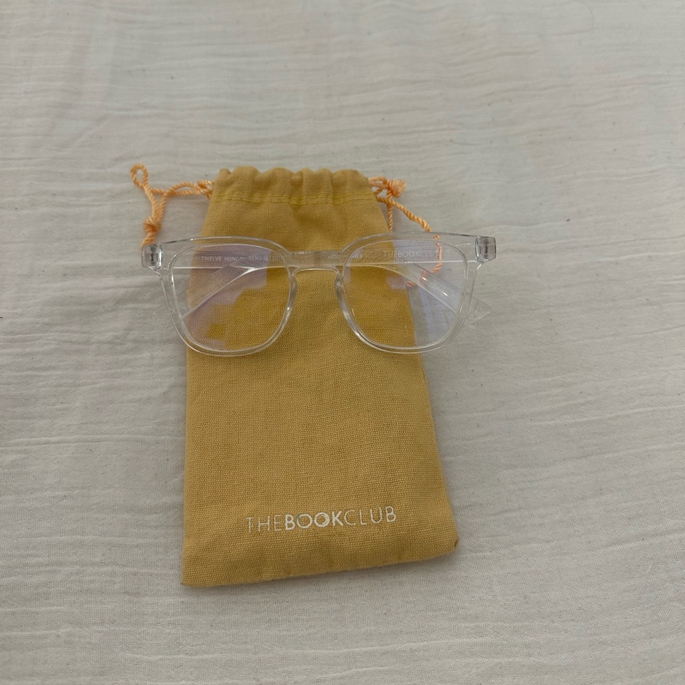 The Book Club Clear Blue Light Glasses